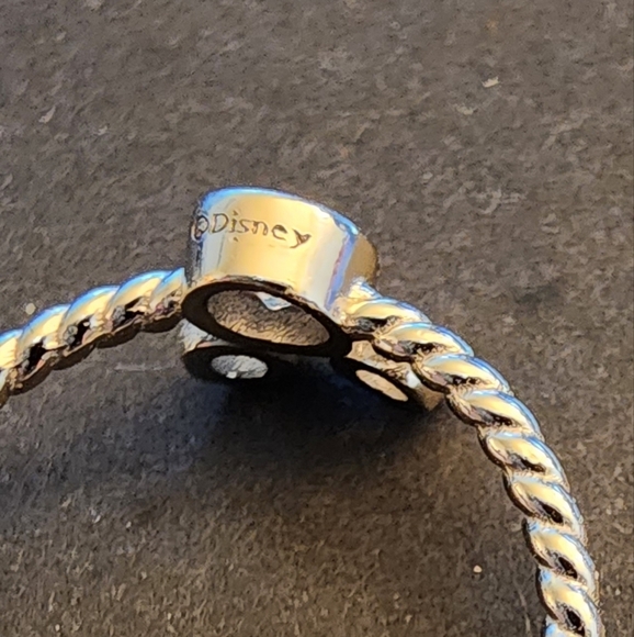 Minnie Mouse Braided Rose Gold Bow Size 8 925 Ring - Picture 5 of 9